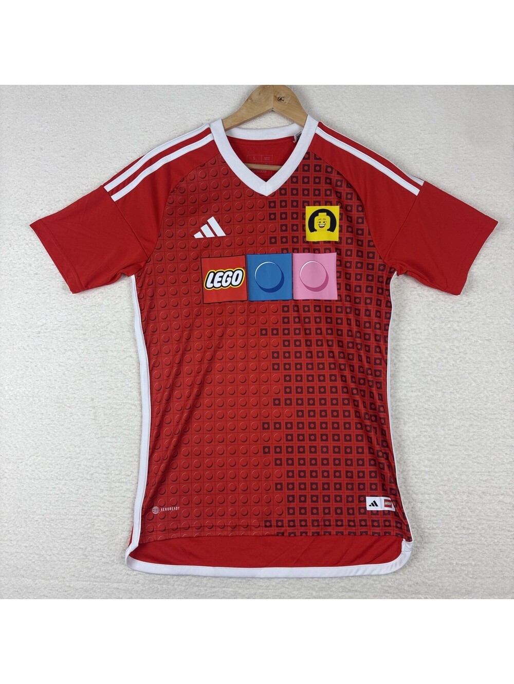 Adidas x Lego 2022/2023 Jersey Football Shirt Kits Adidas Mens Small Slim Fit